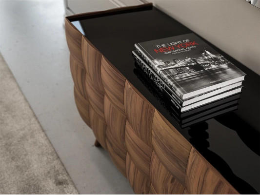 Bahut de luxe avec miroir Salle à manger Mobilier complet Design Meubles