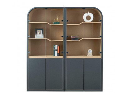 Armoire de classement Étagère Cabinet d'avocats Garde-robe Vitrine - Mobilier de luxe Décoration de bureau