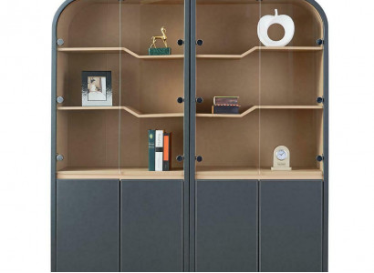 Armoire de classement Étagère Cabinet d'avocats Garde-robe Vitrine - Mobilier de luxe Décoration de bureau