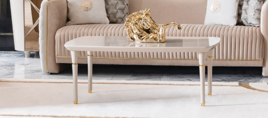 Tables Meubles Table de luxe Table d'appoint Bois Moderne Table basse Design Salon