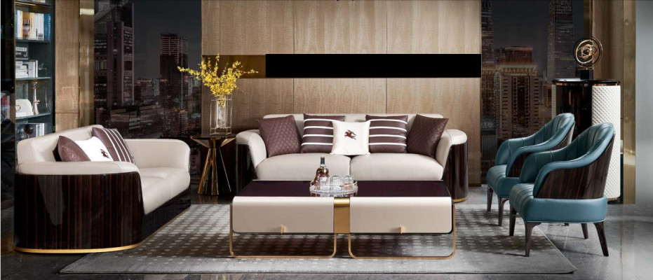 Table basse Table d'appoint Mobilier de designer Salon Design moderne Luxe