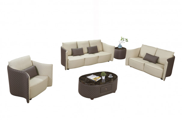 Ensemble de canapé 3+2+1 places Ensemble de canapé Design Tissu Moderne Canapés Canapé