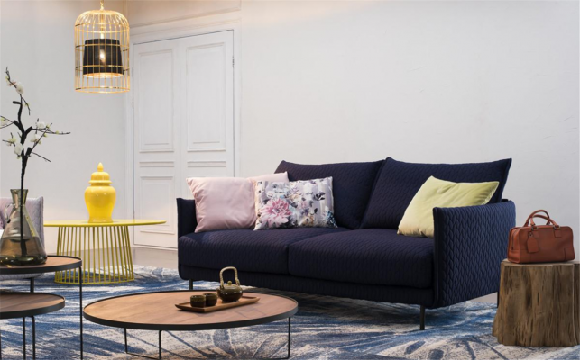 Design Tapisserie Luxe Siège Canapé Canapé Textile Canapé 2 Places Neuf
