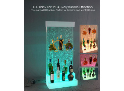 Étagères de bar LED design Étagère de bar Water Wall Comptoir Meuble