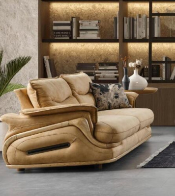 Canapé 3 places Meubles de luxe Salon Design classique trois places Italien