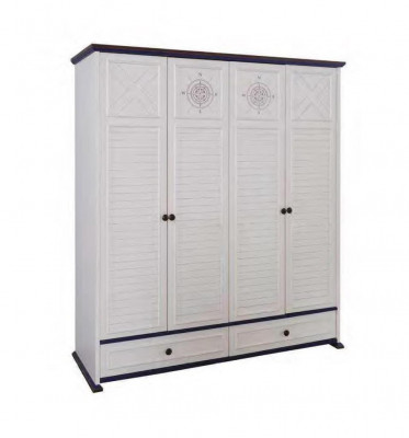 Armoire Armoire Mobilier de chambre de jeunes Design Chambre de jeunes Blanc nouveau