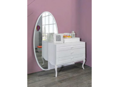 Moderne Kommode Holz Schlafzimmer Jugend Kinderzimmer Weiß Möbeldesign neu