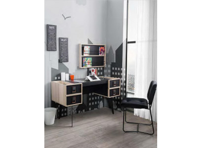 Bureau Bureau d'ordinateur Mobilier Chambre de jeunes Tables Bois Mobilier de chambre neuf