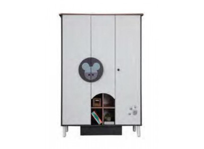 Conception de garde-robe Mobilier Chambre d'enfant Étagère Garde-robe Bois Chambre à coucher nouvelle