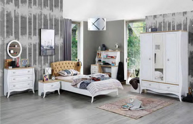 Bureau de luxe moderne pour la chambre de jeunes enfants design du bureau