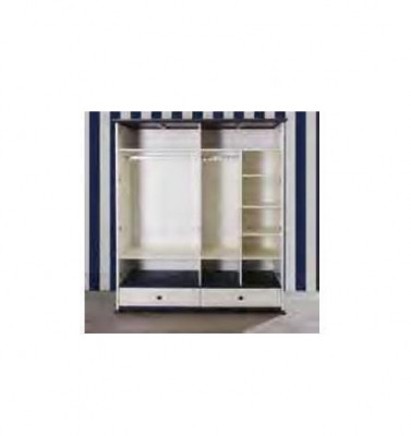 Armoire Armoire Mobilier de chambre de jeunes Design Chambre de jeunes Blanc nouveau