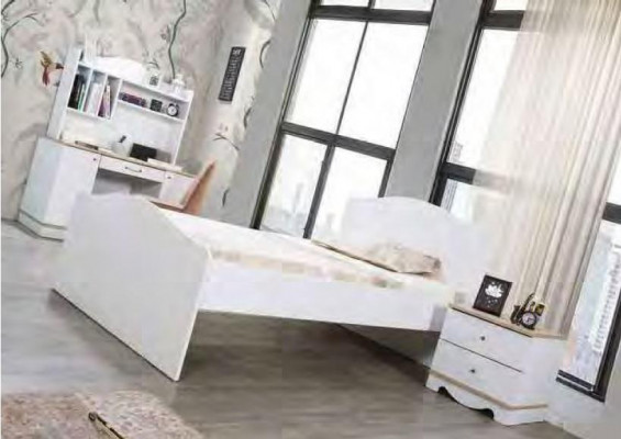 Bureau moderne avec étagères Chambre des jeunes Chambre d'enfants Meubles de designer de luxe