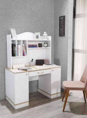 Bureau moderne avec étagères Chambre des jeunes Chambre d'enfants Meubles de designer de luxe