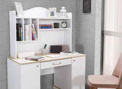 Bureau moderne avec étagères Chambre des jeunes Chambre d'enfants Meubles de designer de luxe