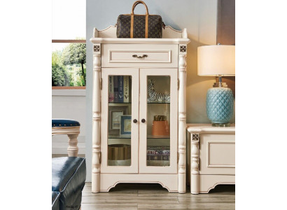 Armoire Commode Vitrine Mobilier de style colonial Buffet Buffet Armoires en bois neufs