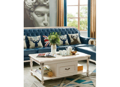 Table basse Salon Design Tables Mobilier Table de luxe Table d'appoint Bois Moderne
