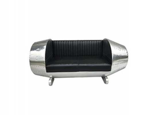 Canapé en aluminium Canapé en cuir Meubles Buse d'avion Entraînement Meubles de luxe Jack Union nouveau