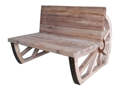 Banc de jardin Bois Banc de parc Banc solide Siège de banc Meubles de jardin Bancs 2 places Neuf