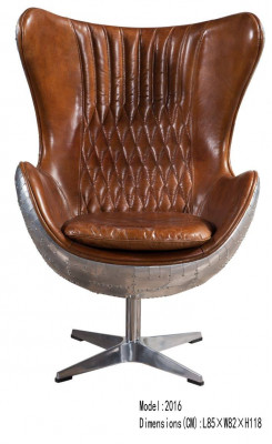 Fauteuil de bureau Fauteuil Cocktail Fauteuil de salon Fauteuil club Chaise de salle à manger en cuir