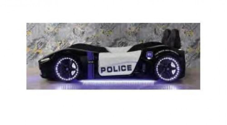 Lit d'enfants Course de voiture Mobilier de chambre pour enfants Lit de voiture