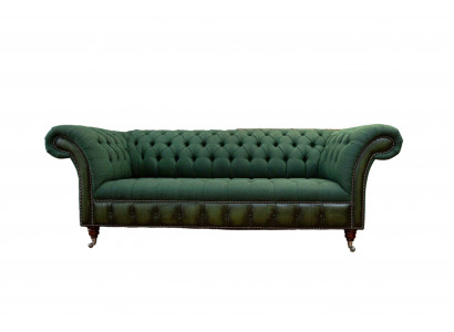 Chesterfield canapé 3 places Canapé Tissu Cuir Canapés Tissu neuf