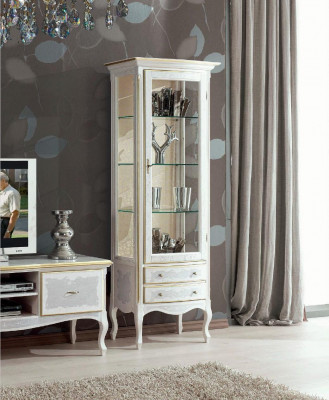 Salle de séjour Meuble TV Vitrine TV Buffet Armoire Table Vitrines en bois Ensemble de meubles 3 pièces