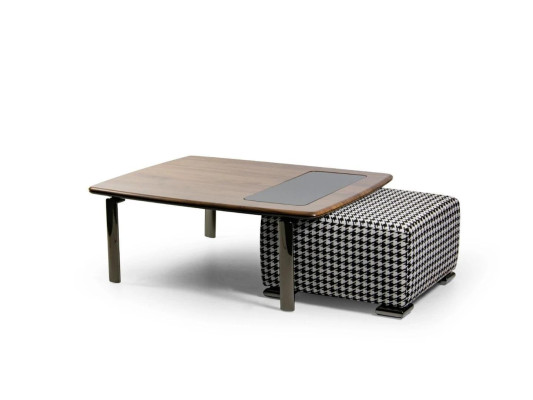 Conception complète Table basse moderne avec tabouret Ameublement Salon