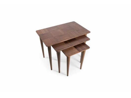 Table d'appoint marron design moderne Meubles de luxe Table basse Salon
