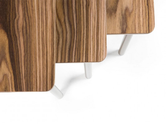 Table moderne Salon Tables basses Table basse en bois Table d'appoint