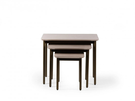 Design de meubles gris Table d'appoint Mobilier moderne Table basse nouvelle Table basse