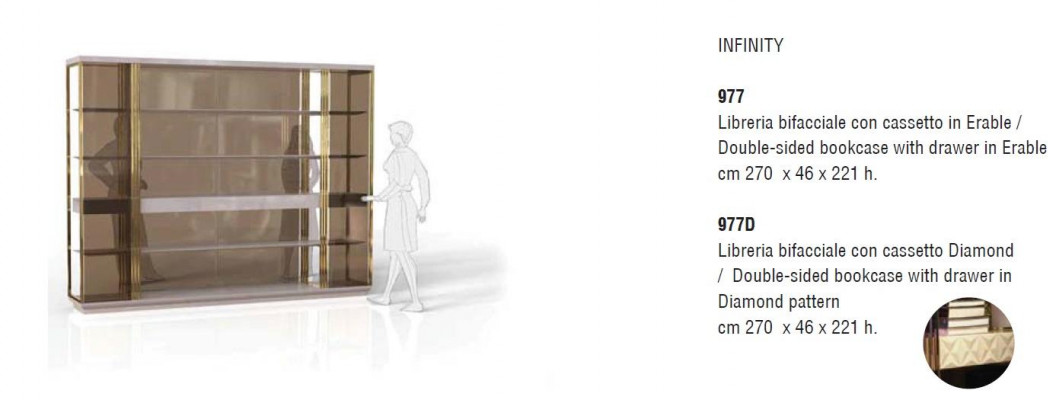 Armoire classique en bois Armoire Étagère Livres Étagère mobilier de bureau neuf Vitrine