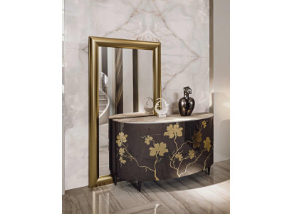 Commode Buffet Vaisselier Mobilier italien Salon Armoire Haute brillance Luxe Design
