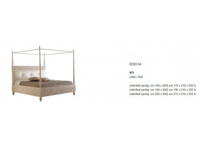 Lit double Mobilier Lit Italie Bizzotto Lits Rembourrage Chambre de luxe de luxe
