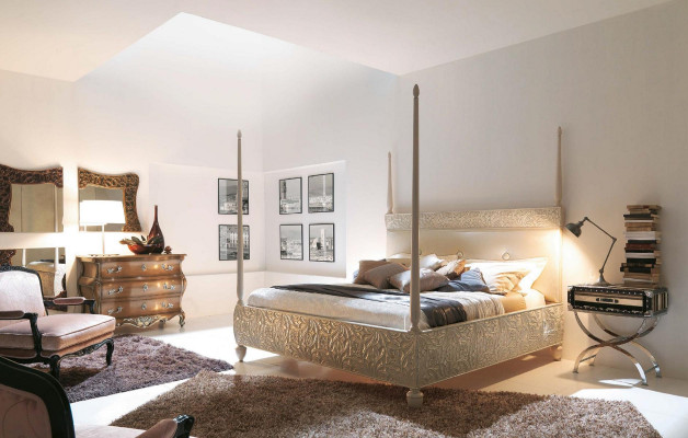 Lit double Meubles Lit Italie Bizzotto Lits Rembourrage Chambre de luxe Lit