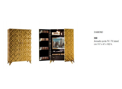 Unité murale unité murale en bois Véritable bois Meuble télé Meuble TV Extension armoire TV Italie nouvelle
