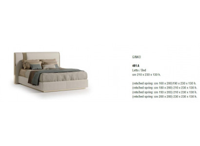 Lit double Double Bizzotto Meubles nouveau Design Chambre Meubles Italiens nouveau