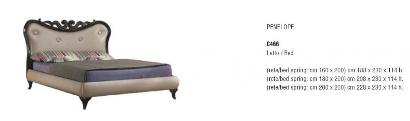 Lits Suite Lit Luxe Classique Chambre Hôtel Lit Mobilier Bizzotto