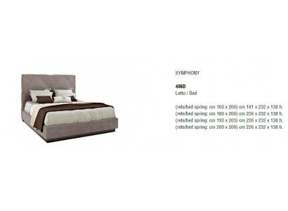 Lit double classique Bizzotto Furniture Nouvelle chambre de design italien