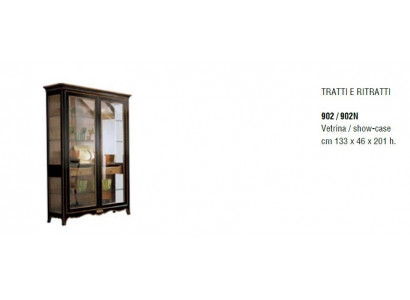 Vitrine de vitrine de magasin de garde-robe vitrines garde-robes en verre étagère en bois armoires art déco
