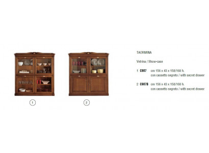 Vitrine de magasin de garde-robe vitrines garde-robe en verre étagère en bois armoires art déco