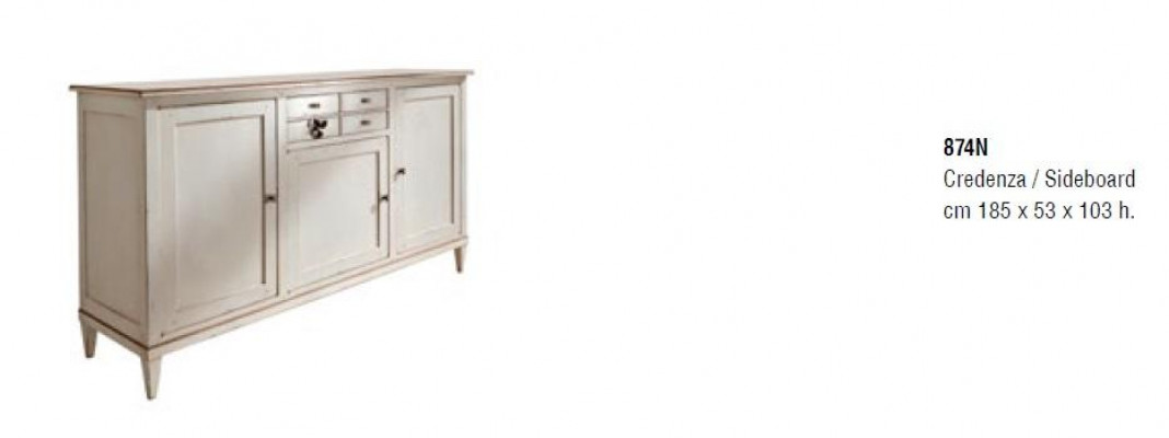 Commode Armoire Buffet Meuble italien en vrai bois Commodes Buffets neufs