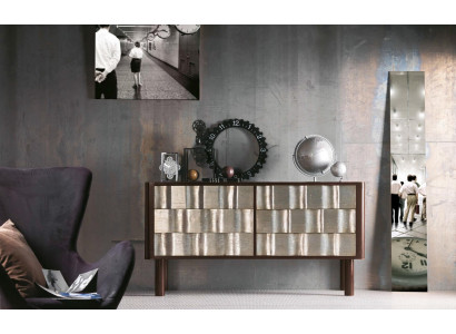 Commode Buffet Bahut Meuble de style classique en bois de luxe neuf Garde-robe Porte-manteau