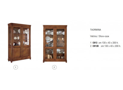Salle de séjour Armoires Design Armoire Mobilier Verre nouvelle Vitrine 2 portes Armoire vitrine