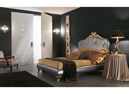 Mobilier de lit pour chambre Lit double Lit en bois Lit design Lits Bizzotto nouveau