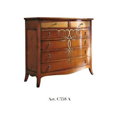 Luxueux commodes Armoire Étagère Mobilier Armoire en bois Italie Buffet Commode Armoire