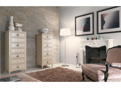 Commode Buffet Bahut Blanc Bahuts en bois massif Armoire Meubles Commodes