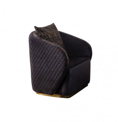 Chaise longue design Parfait Fauteuils mobilier Textile Rembourrage Siège Luxe nouveau