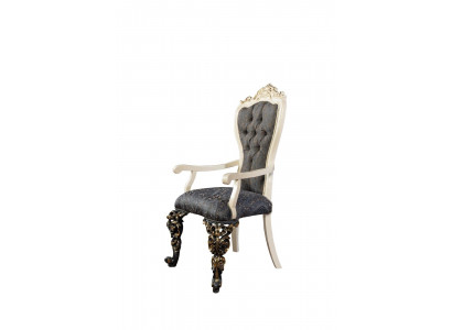 Chaise classique R 1x Chaise Lehn de salle à manger avec accoudoirs Fauteuil de salon Club de luxe neuf