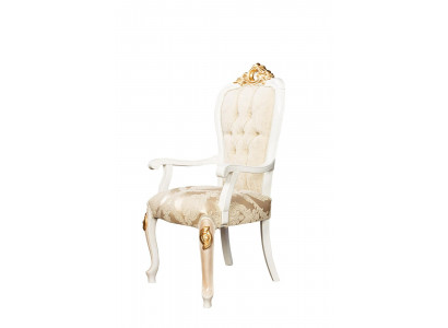 Chaises Salon Salle à manger Fauteuil Fauteuil rembourré avec accoudoir Fauteuil de luxe nouveau