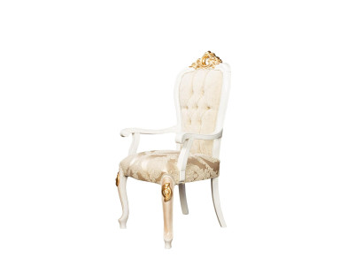 Chaises Salon Salle à manger Fauteuil Fauteuil rembourré avec accoudoir Fauteuil de luxe nouveau